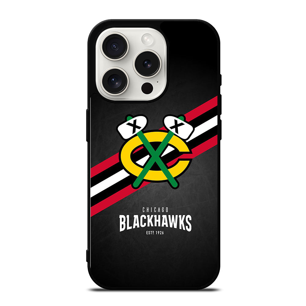 CHICAGO BLACKHAWKS NHL iPhone 15 Pro Case Cover