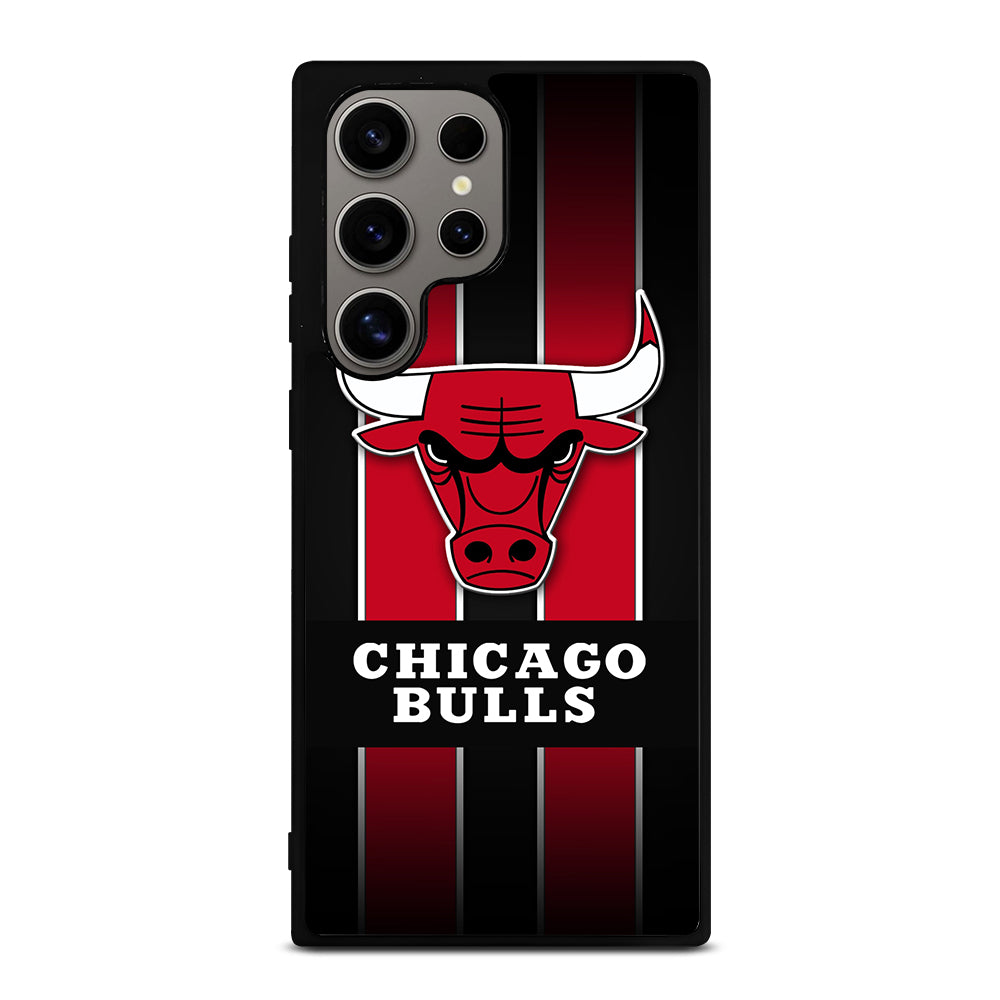 CHICAGO BULLS STRIPE LOGO Samsung Galaxy S24 Ultra Case Cover