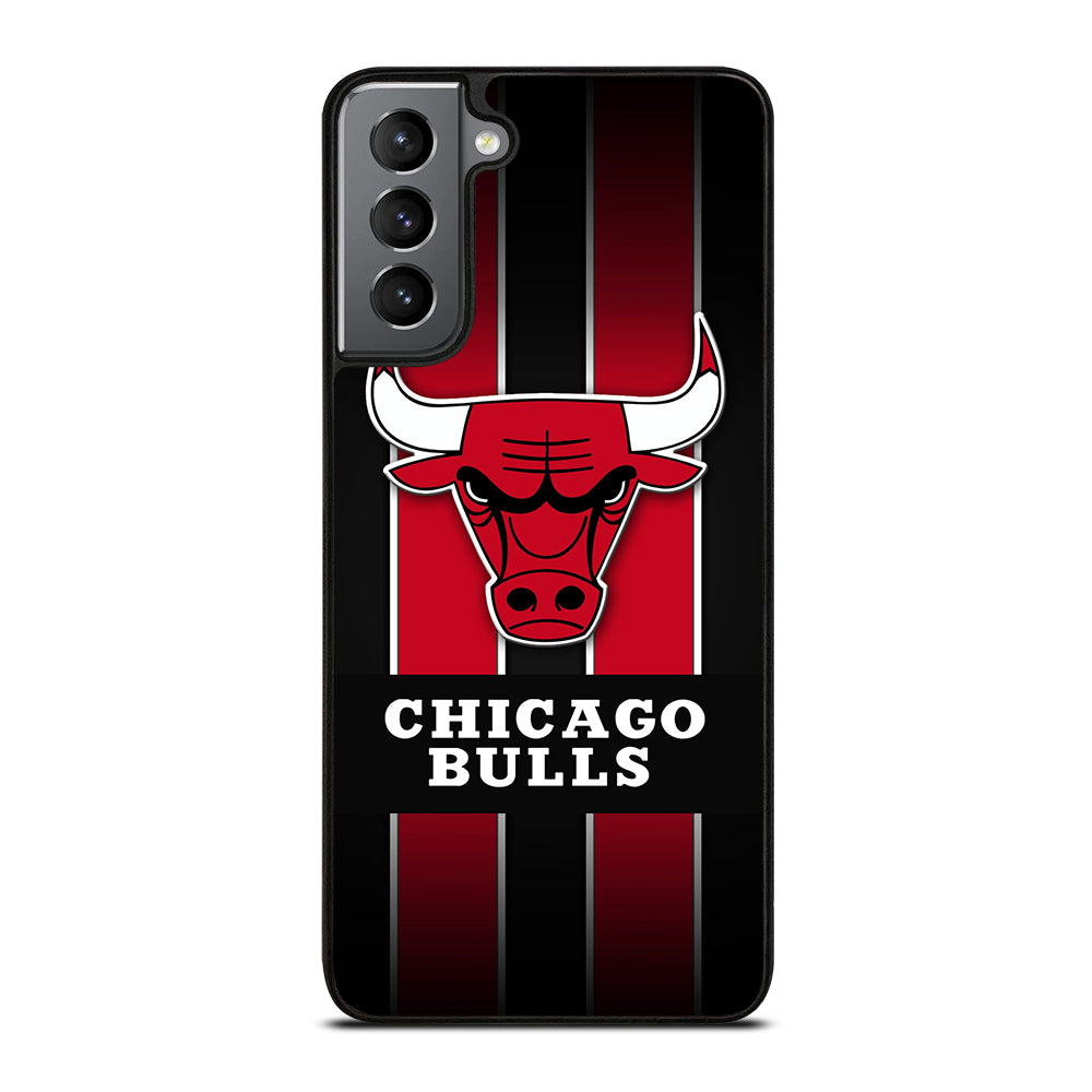 CHICAGO BULLS STRIPE LOGO Samsung Galaxy S21 Plus Case Cover