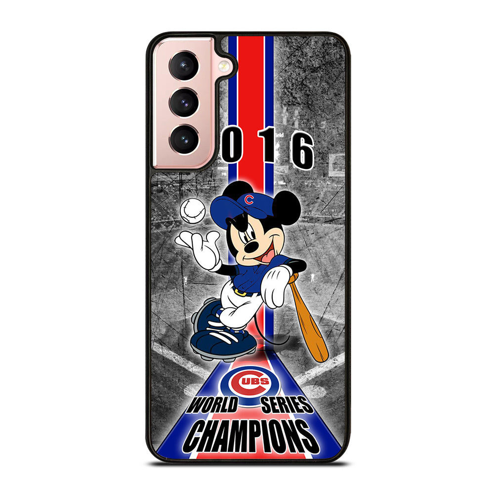 CHICAGO CUBS MICKEY MOUSE Samsung Galaxy S21 Case Cover