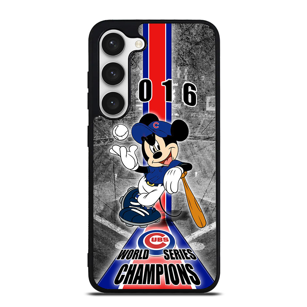CHICAGO CUBS MICKEY MOUSE Samsung Galaxy S23 Case Cover