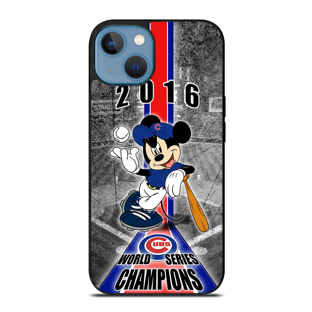 CHICAGO CUBS MICKEY MOUSE iPhone 13 Case Cover