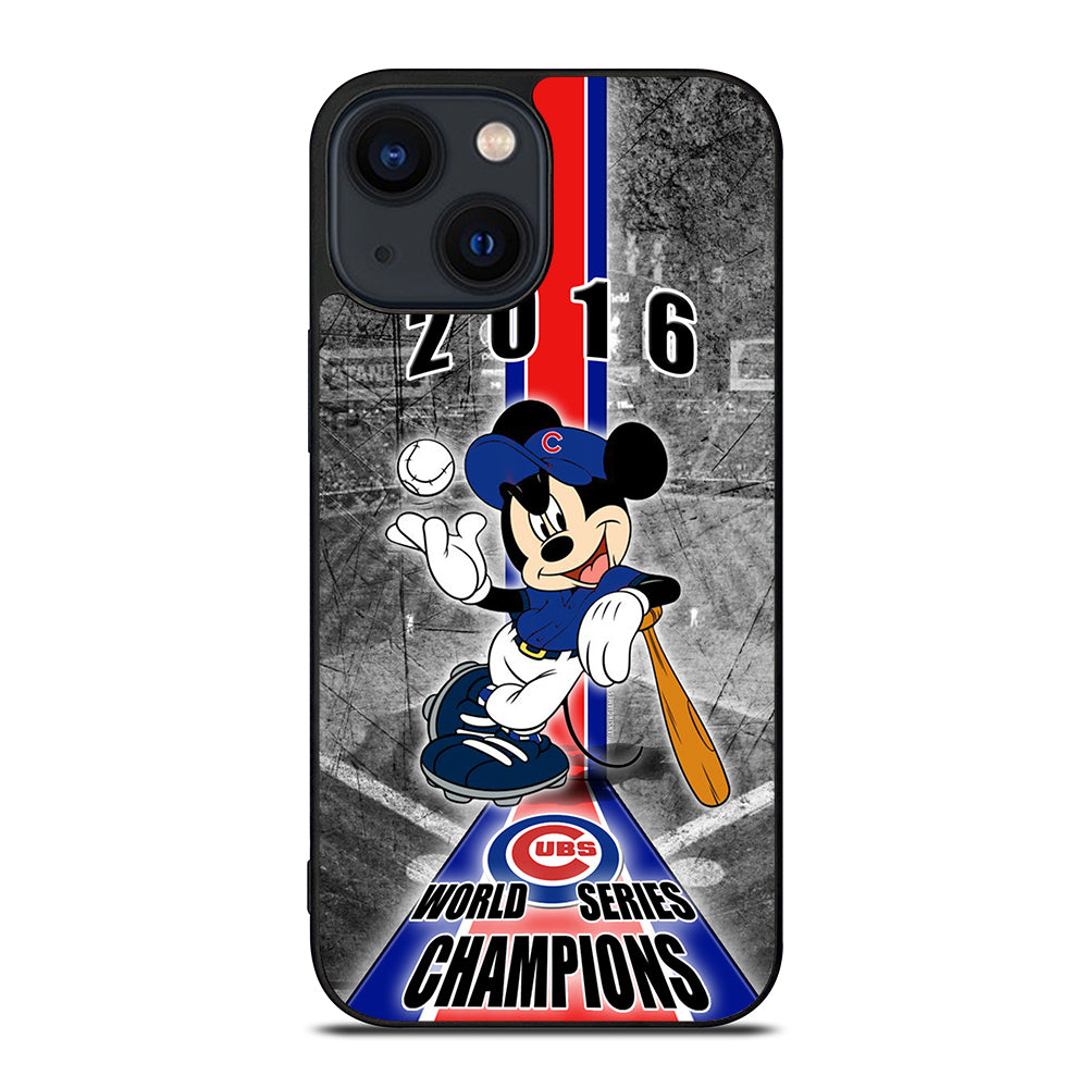 CHICAGO CUBS MICKEY MOUSE iPhone 14 Plus Case Cover