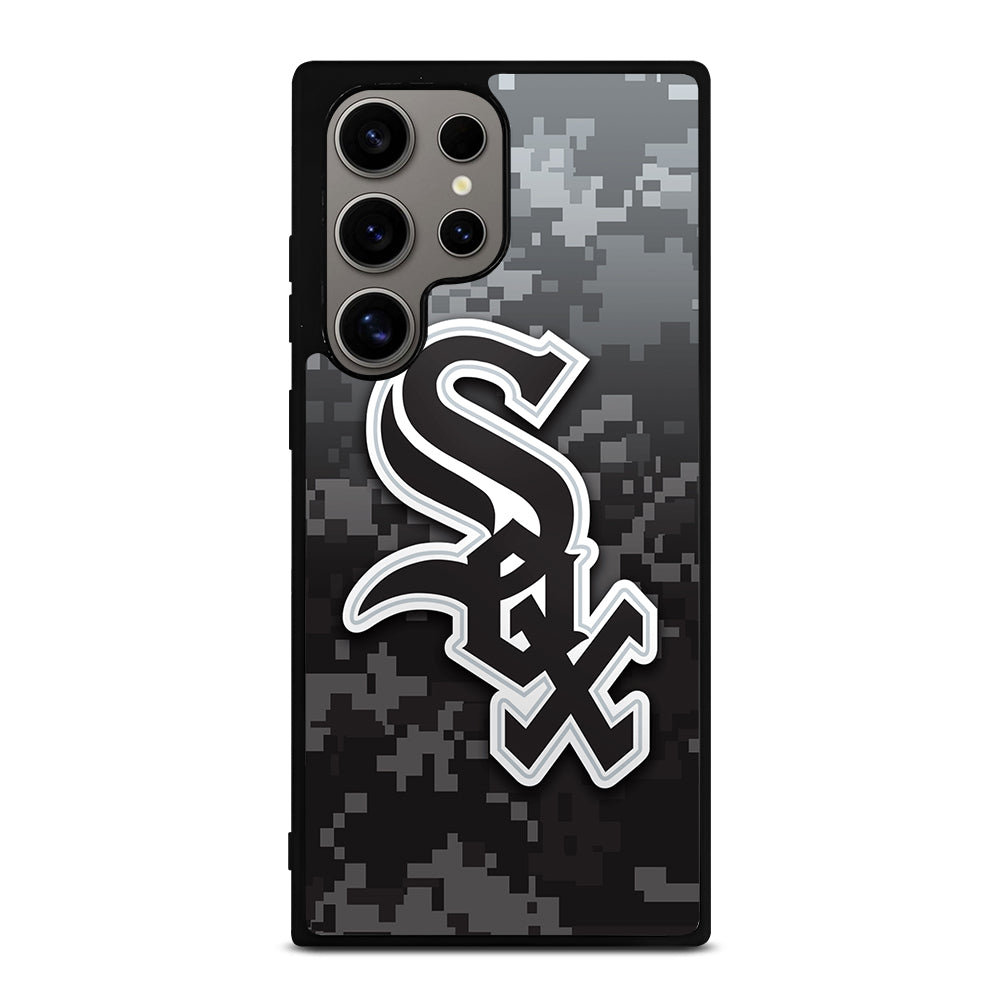 CHICAGO WHITE SOX CAMO Samsung Galaxy S24 Ultra Case Cover