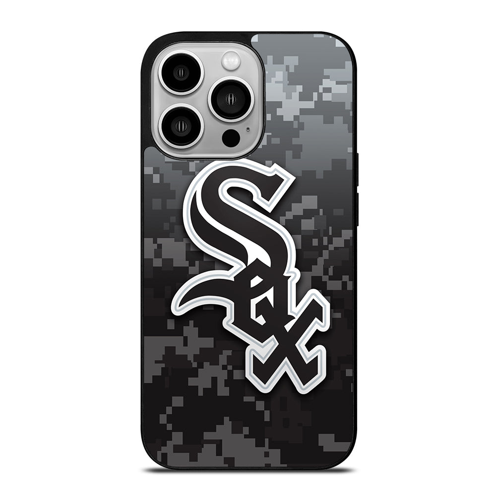 CHICAGO WHITE SOX CAMO iPhone 14 Pro Case Cover