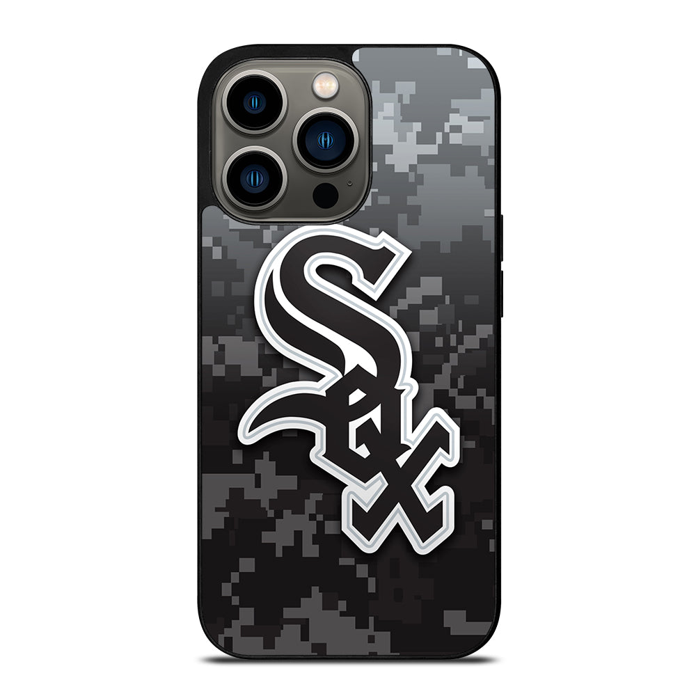 CHICAGO WHITE SOX CAMO iPhone 13 Pro Case Cover