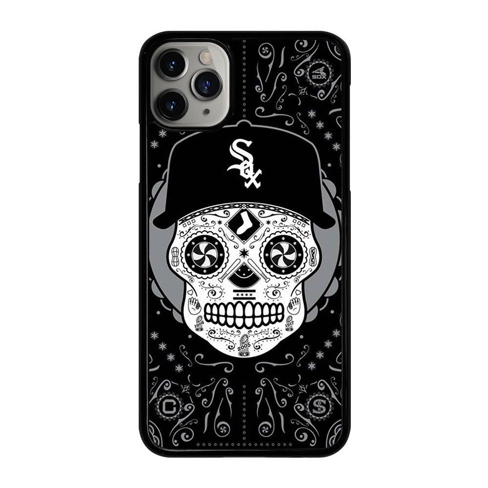 CHICAGO WHITE SOX SKULL LOGO iPhone 11 Pro Max Case Cover