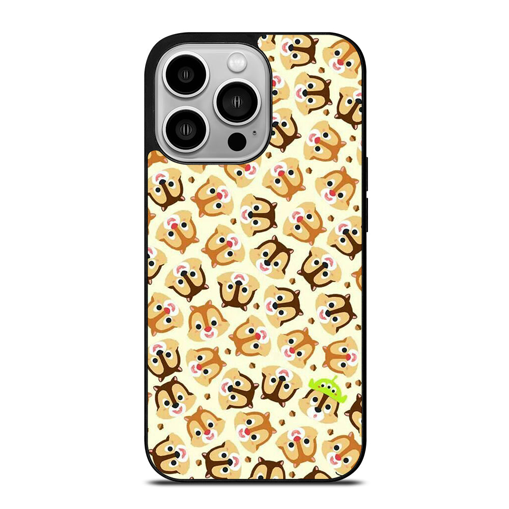 CHIP AND DALE PATTERN iPhone 14 Pro Case Cover