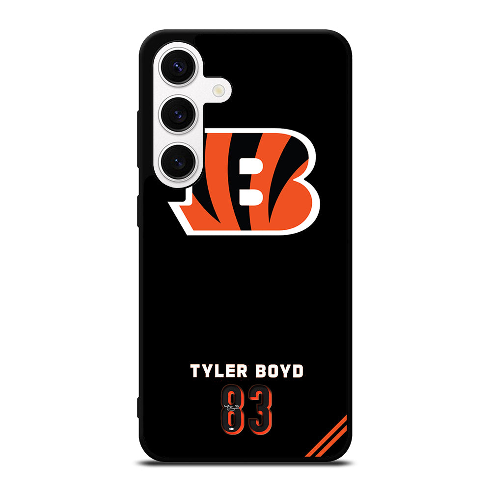 CINCINNATI BENGALS 83 TYLER BOYD Samsung Galaxy S24 Case Cover