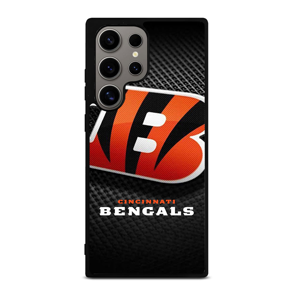 CINCINNATI BENGALS NFL LOGO 3 Samsung Galaxy S24 Ultra Case Cover