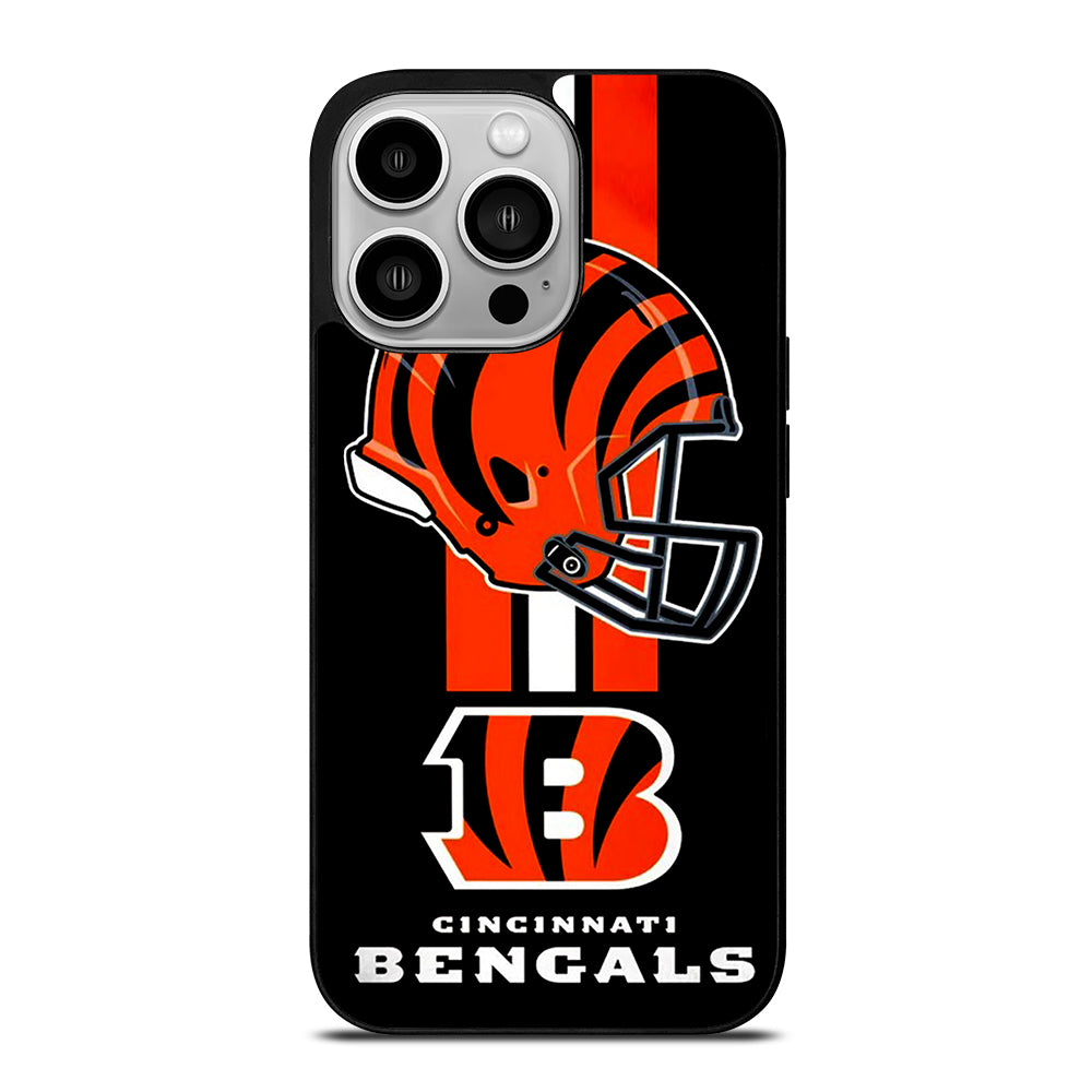 CINCINNATI BENGALS NFL LOGO 4 iPhone 14 Pro Case Cover
