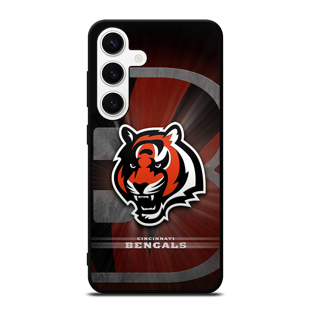 CINCINNATI BENGALS NFL LOGO Samsung Galaxy S24 Case Cover