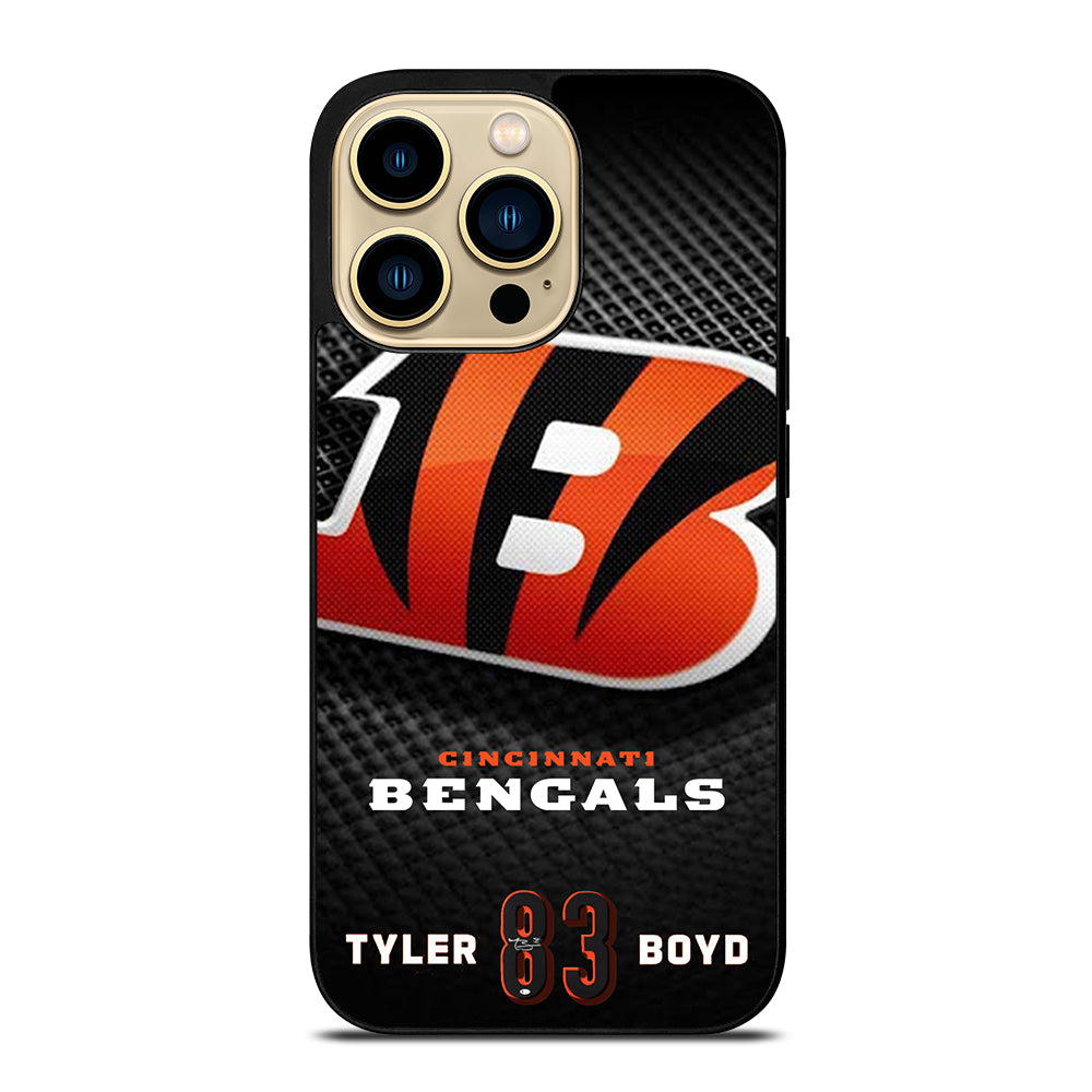 CINCINNATI BENGALS TYLER BOYD 83 iPhone 14 Pro Max Case Cover