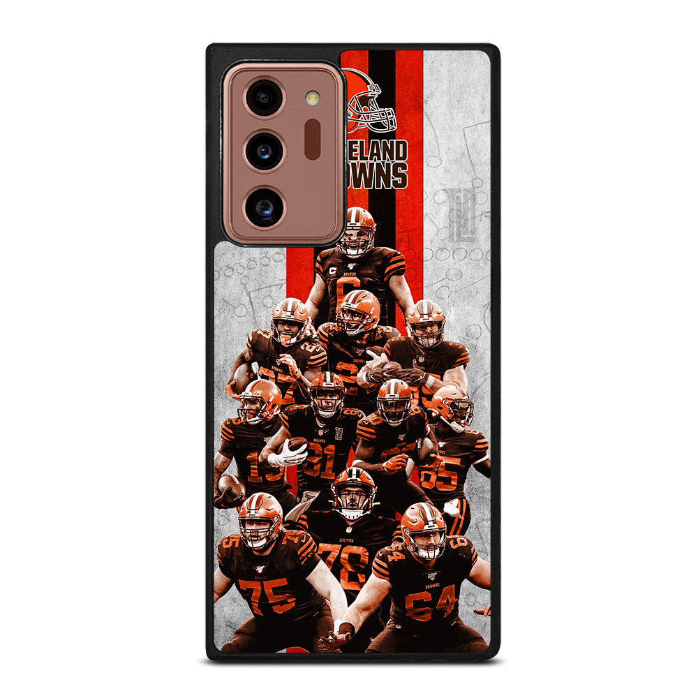 CLEVELAND BROWNS NFL LOGO 1 Samsung Galaxy Note 20 Ultra Case Cover
