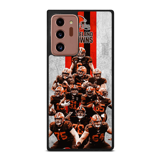 CLEVELAND BROWNS NFL LOGO 1 Samsung Galaxy Note 20 Ultra Case Cover