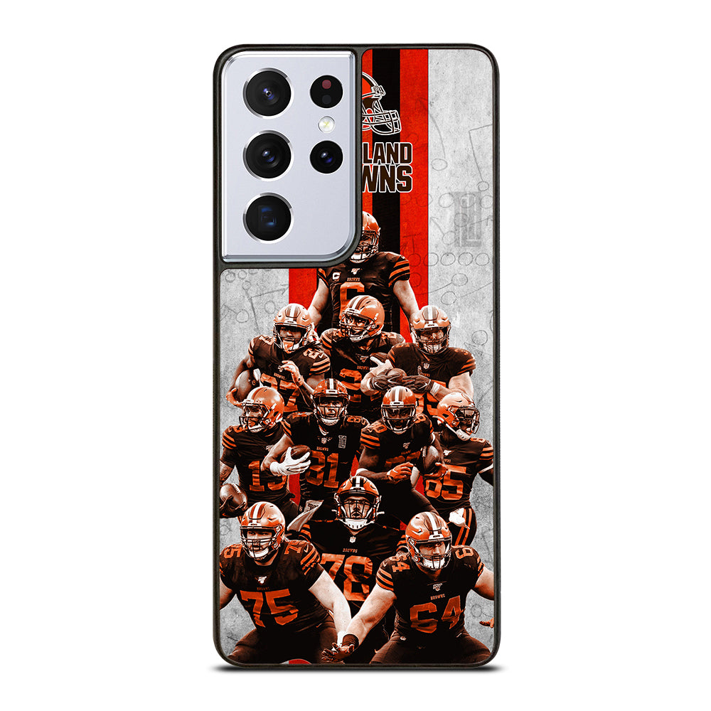 CLEVELAND BROWNS NFL LOGO 1 Samsung Galaxy S21 Ultra Case Cover