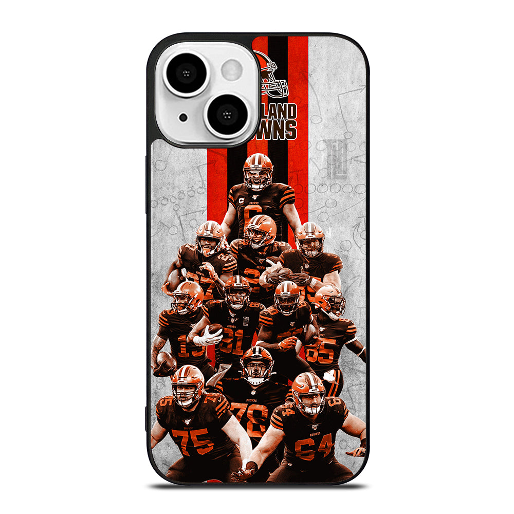 CLEVELAND BROWNS NFL LOGO 1 iPhone 13 Mini Case Cover