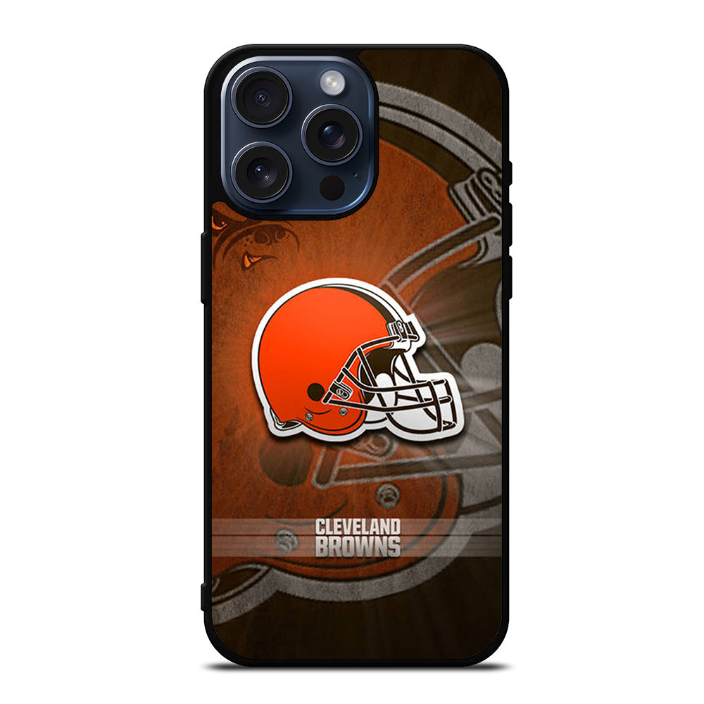 CLEVELAND BROWNS NFL LOGO 2 iPhone 15 Pro Max Case Cover