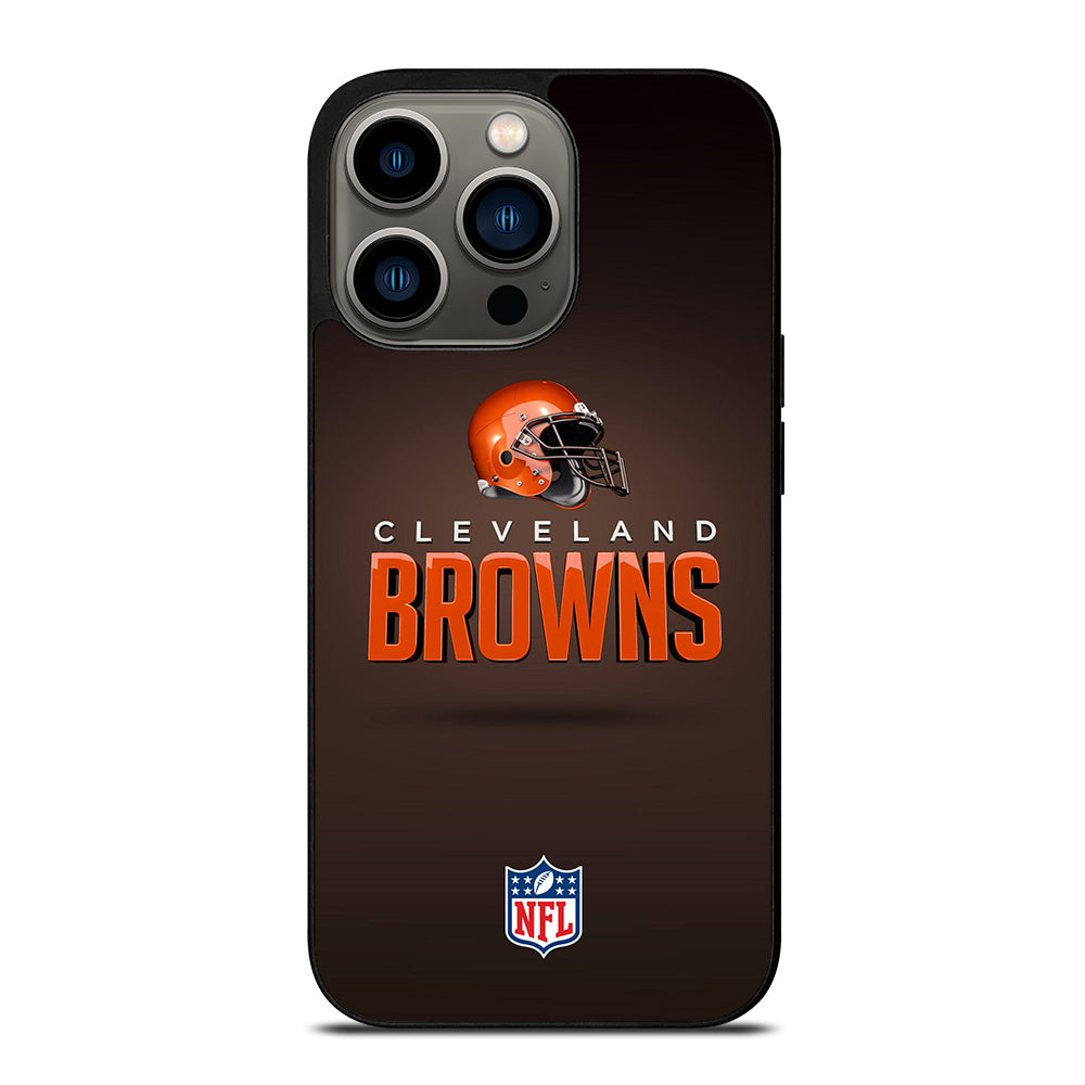 CLEVELAND BROWNS NFL LOGO 3 iPhone 13 Pro Case Cover