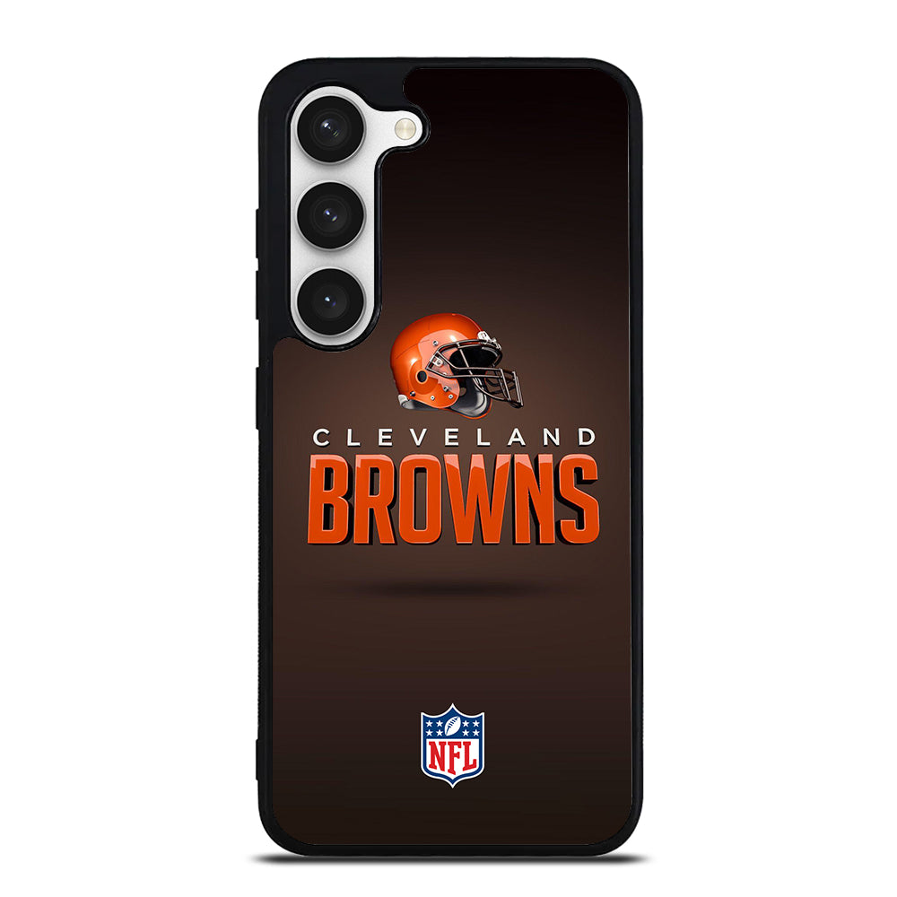CLEVELAND BROWNS NFL LOGO 3 Samsung Galaxy S23 Case Cover