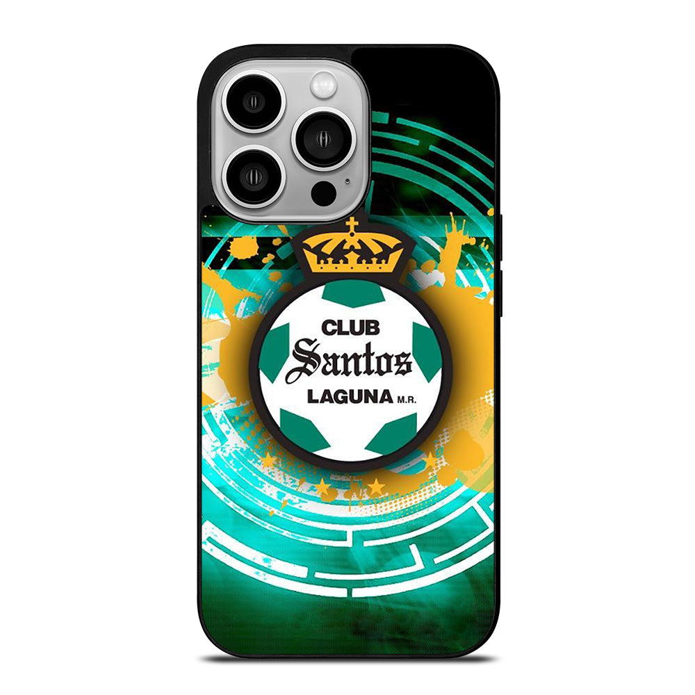 CLUB SANTOS LAGUNA FC LOGO 3 iPhone 14 Pro Case Cover
