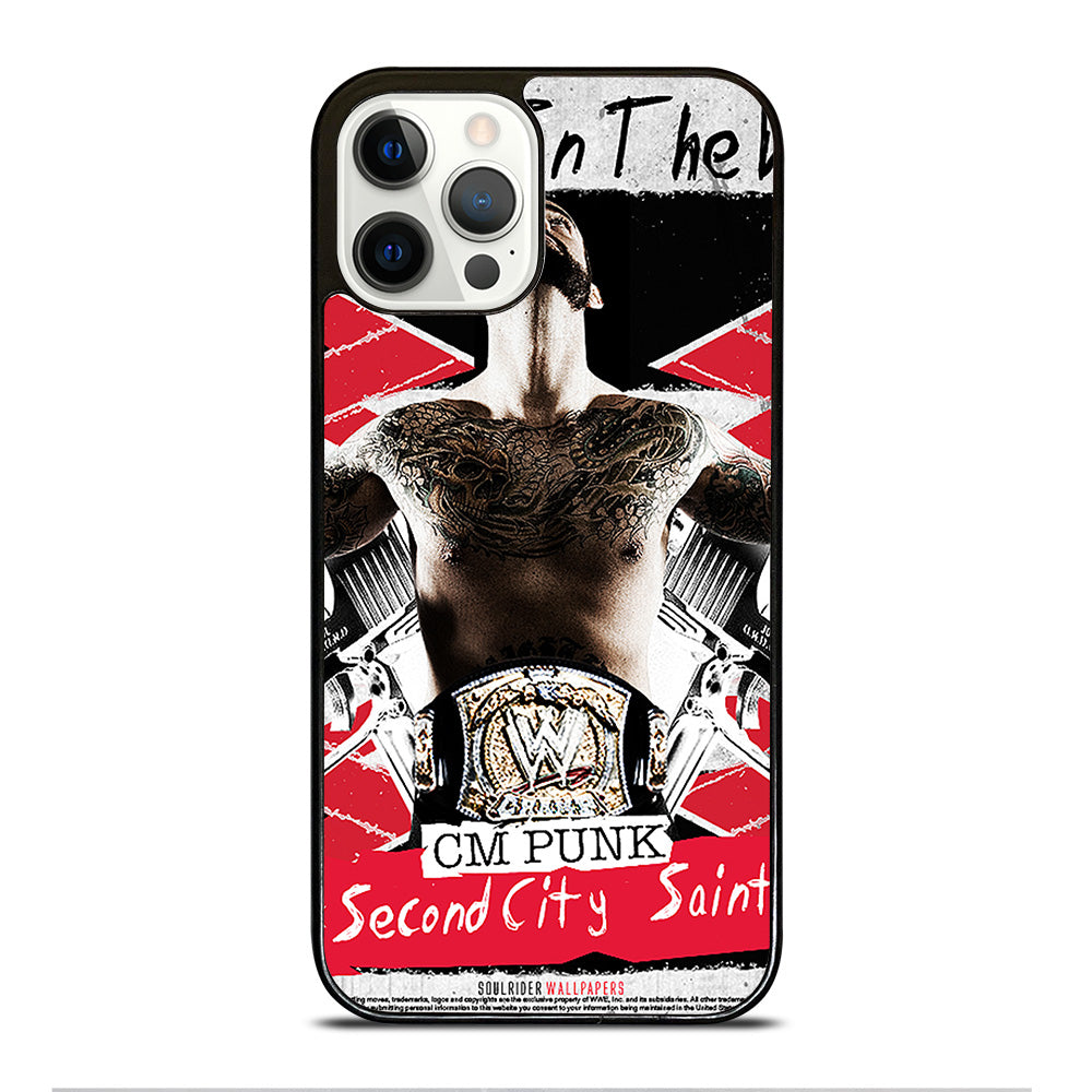 CM PUNK POSTER iPhone 12 Pro Case Cover