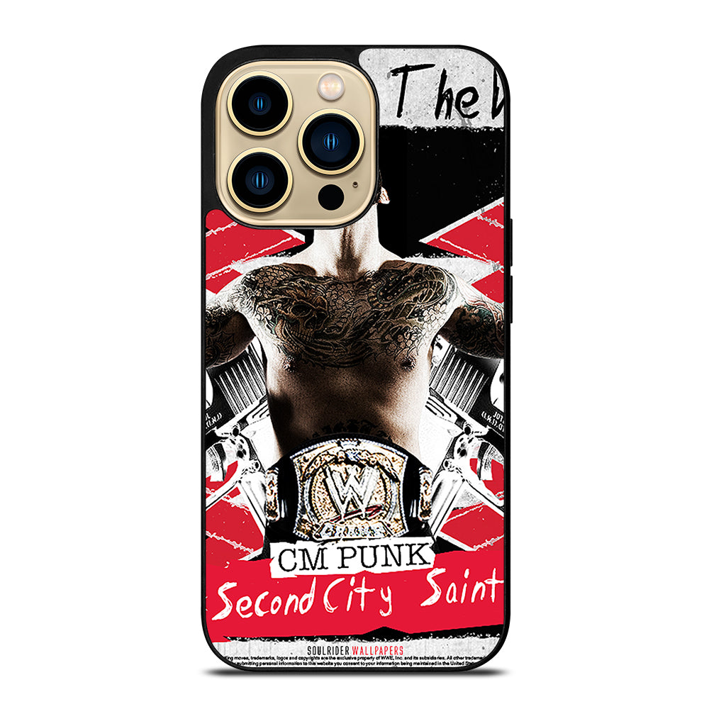CM PUNK POSTER iPhone 14 Pro Max Case Cover
