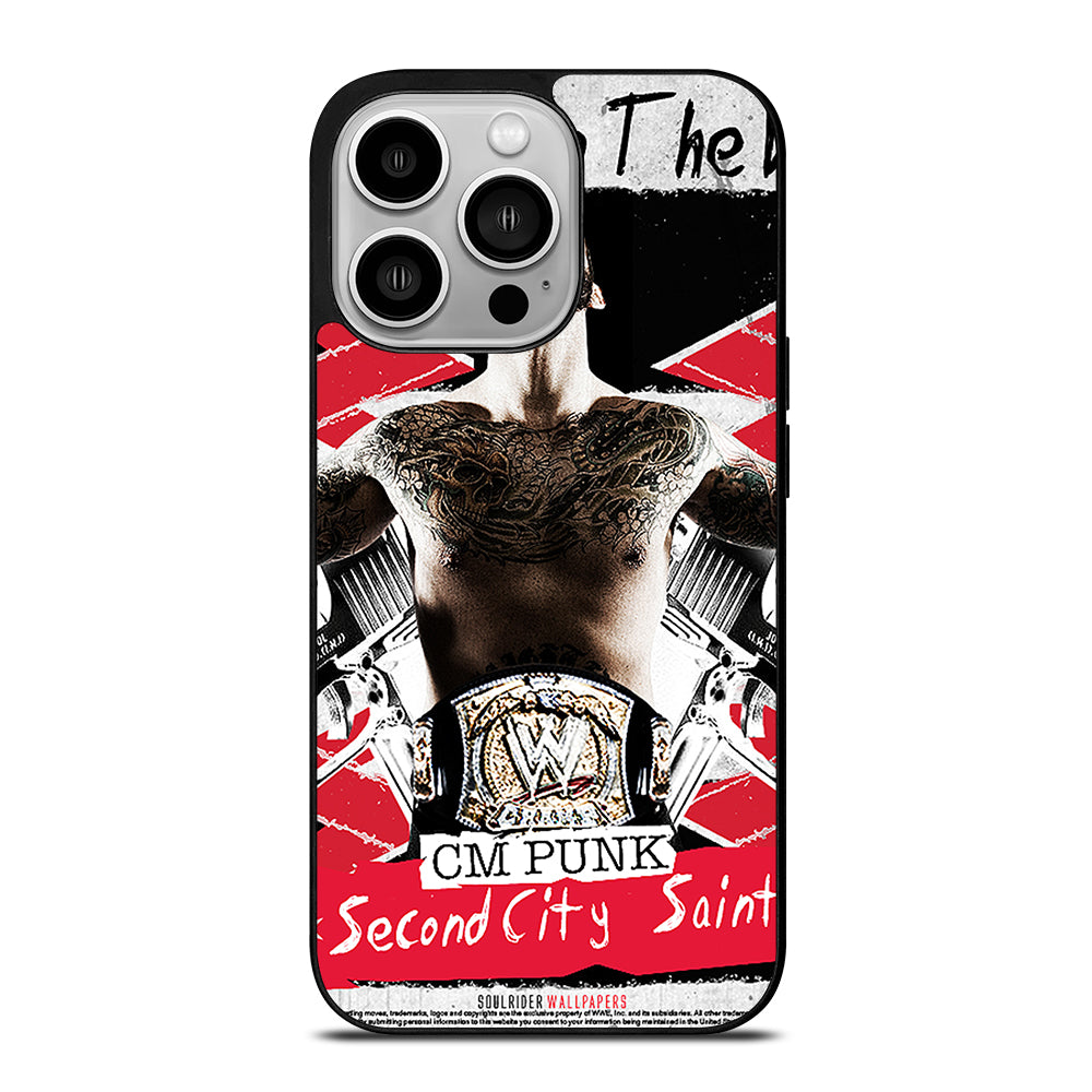 CM PUNK POSTER iPhone 14 Pro Case Cover
