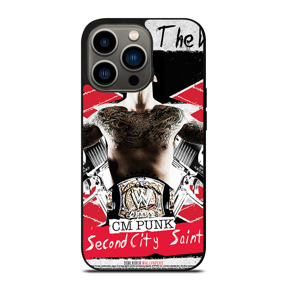 CM PUNK POSTER iPhone 13 Pro Case Cover