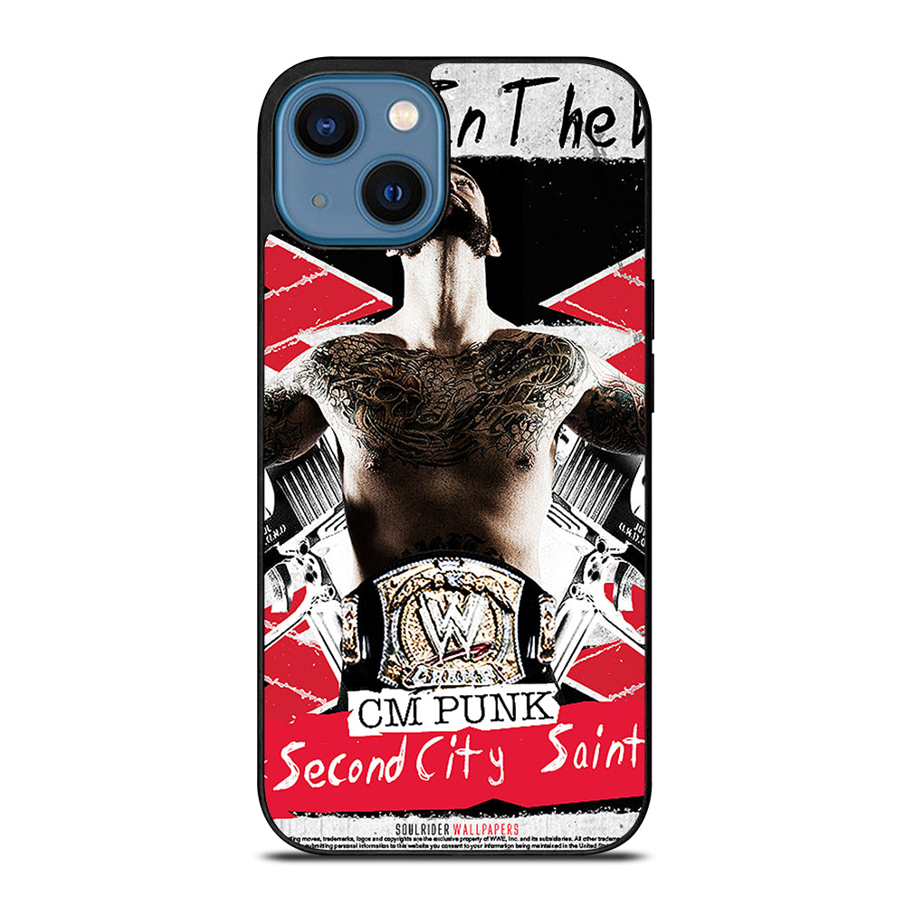 CM PUNK POSTER iPhone 14 Case Cover