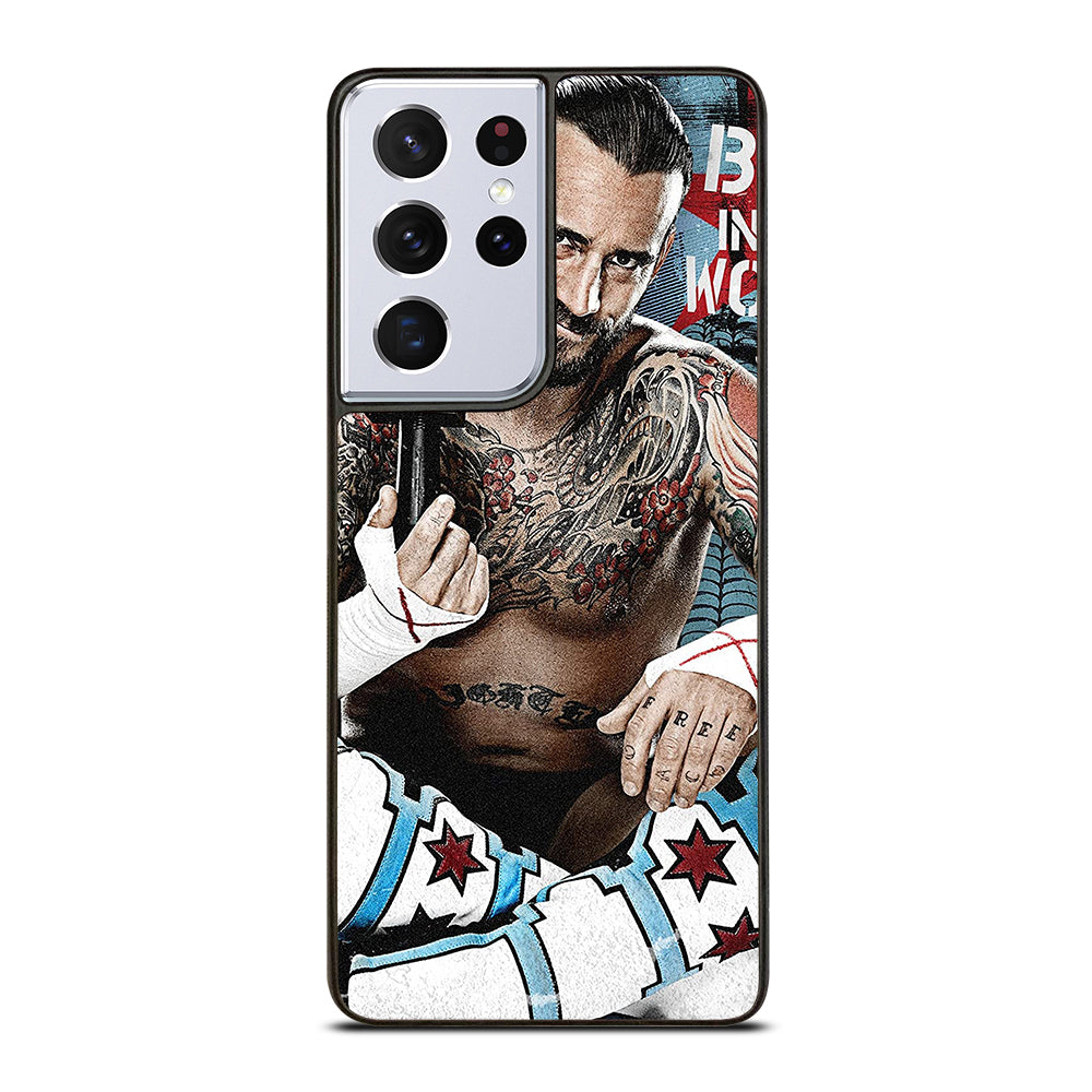 CM PUNK WRESTLER Samsung Galaxy S21 Ultra Case Cover