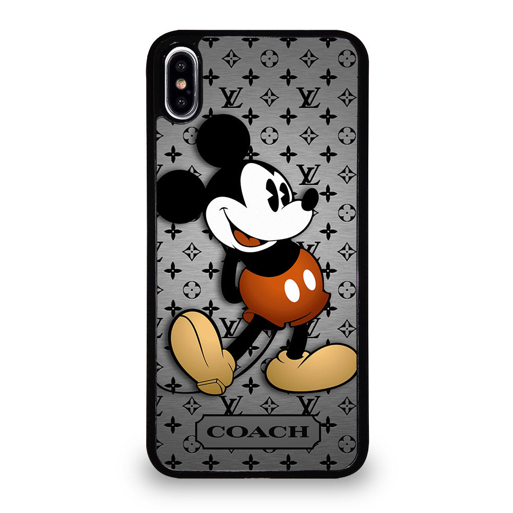 COACH PATTERN MICKEY MOUSE iPhone XS Max Case Cover