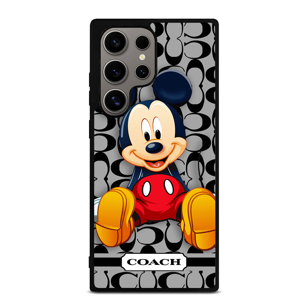 COACH MICKEY MOUSE CARTOON Samsung Galaxy S24 Ultra Case Cover