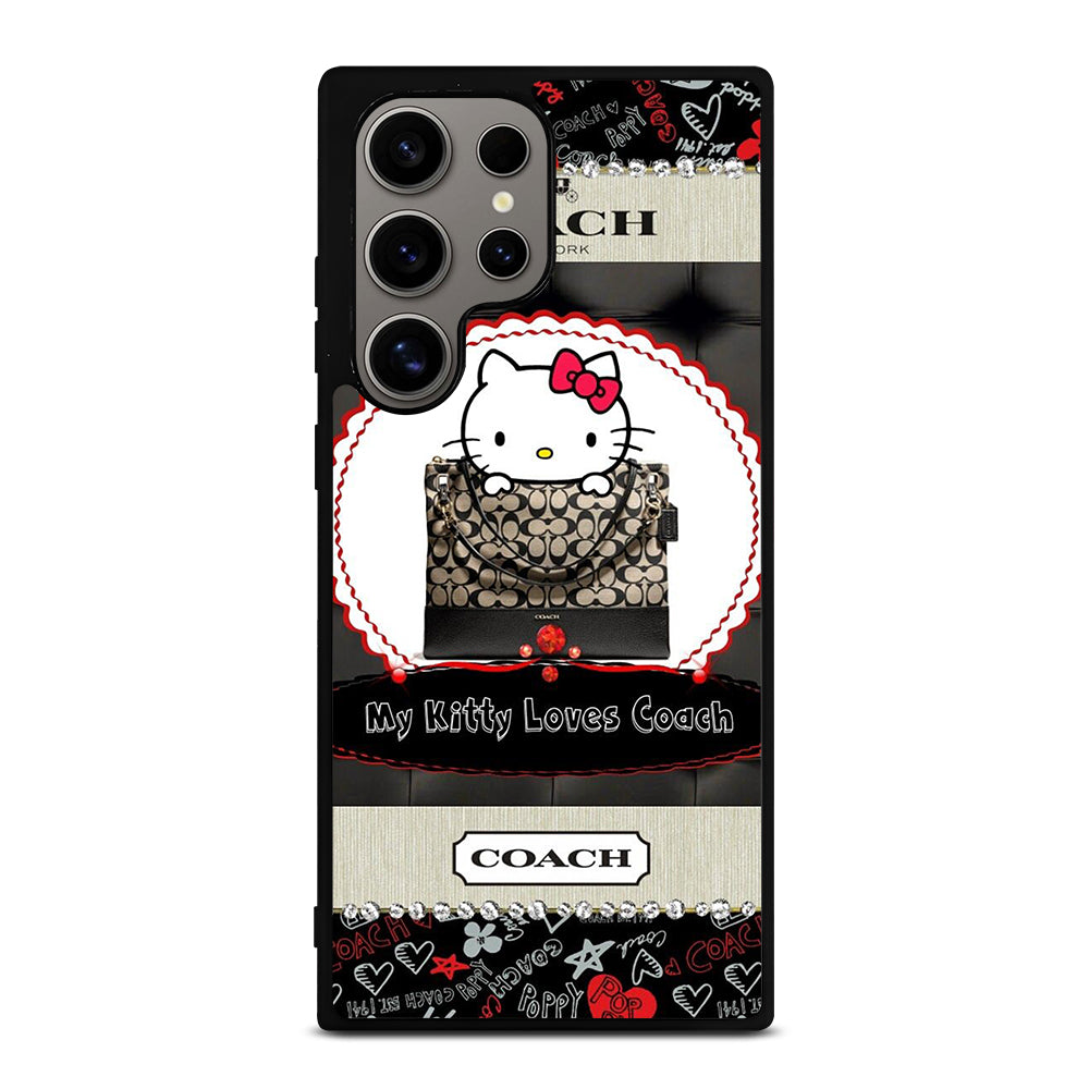 COACH NEW YORK HELLO KITTY Samsung Galaxy S24 Ultra Case Cover
