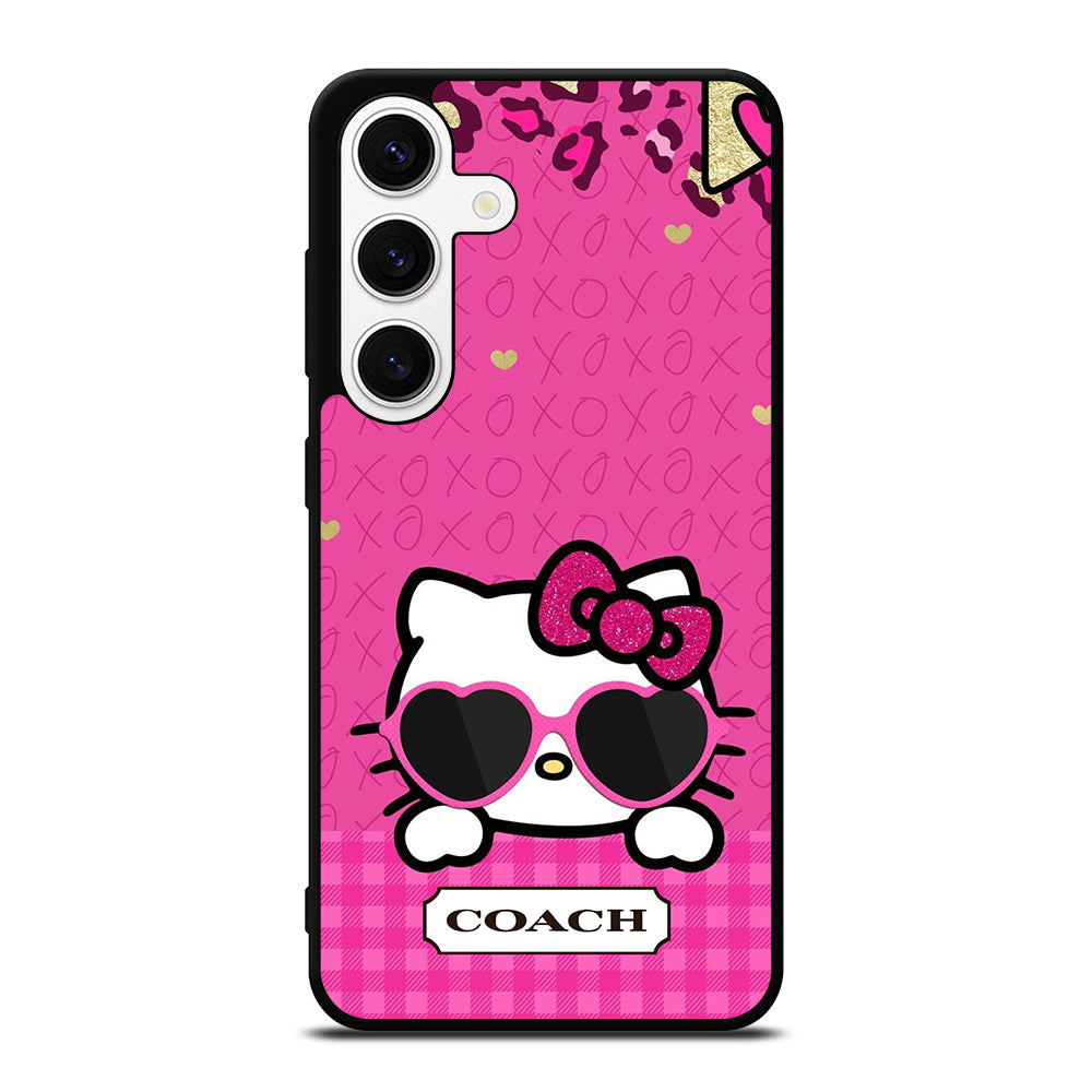 COACH NEW YORK HELLO KITTY 3 Samsung Galaxy S24 Case Cover