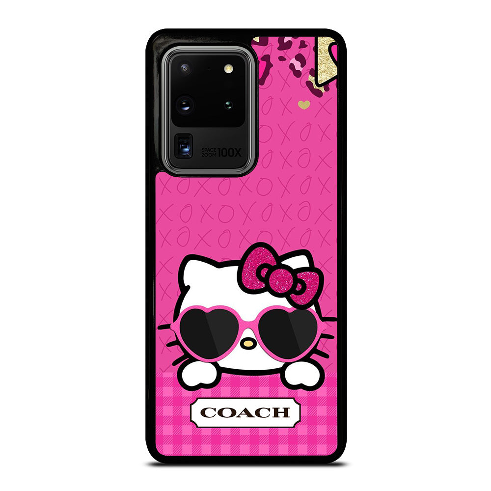 COACH NEW YORK HELLO KITTY 3 Samsung Galaxy S20 Ultra Case Cover