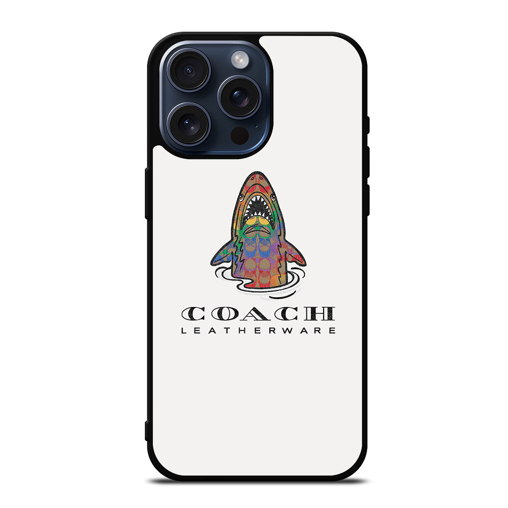 COACH SHARK iPhone 15 Pro Max Case Cover – casecentro COACH SHARK iPhone 15 Pro Max Case Cover – casecentro