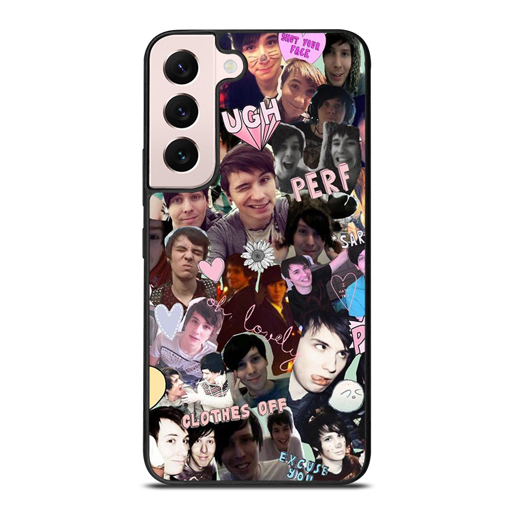COLLAGE DAN AND PHIL Samsung Galaxy S22 Plus Case Cover