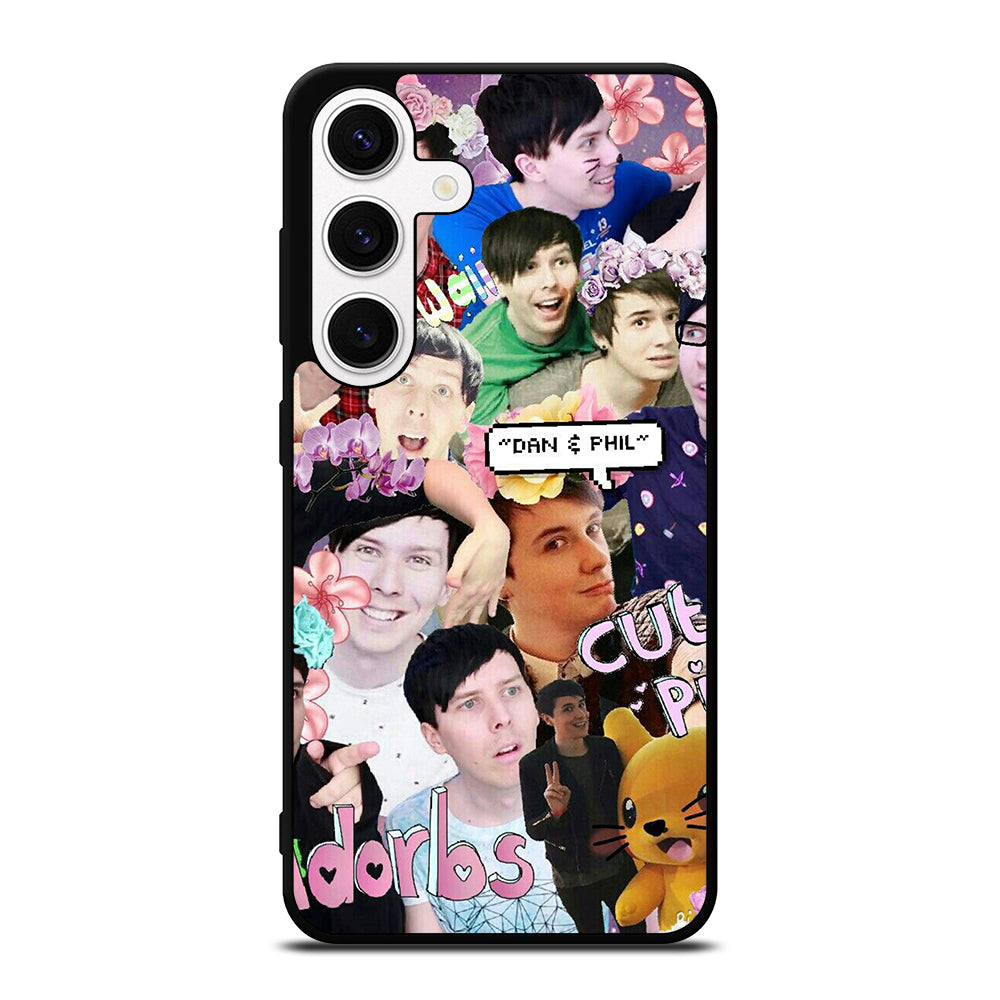 COLLAGE DAN AND PHIL 2 Samsung Galaxy S24 Case Cover