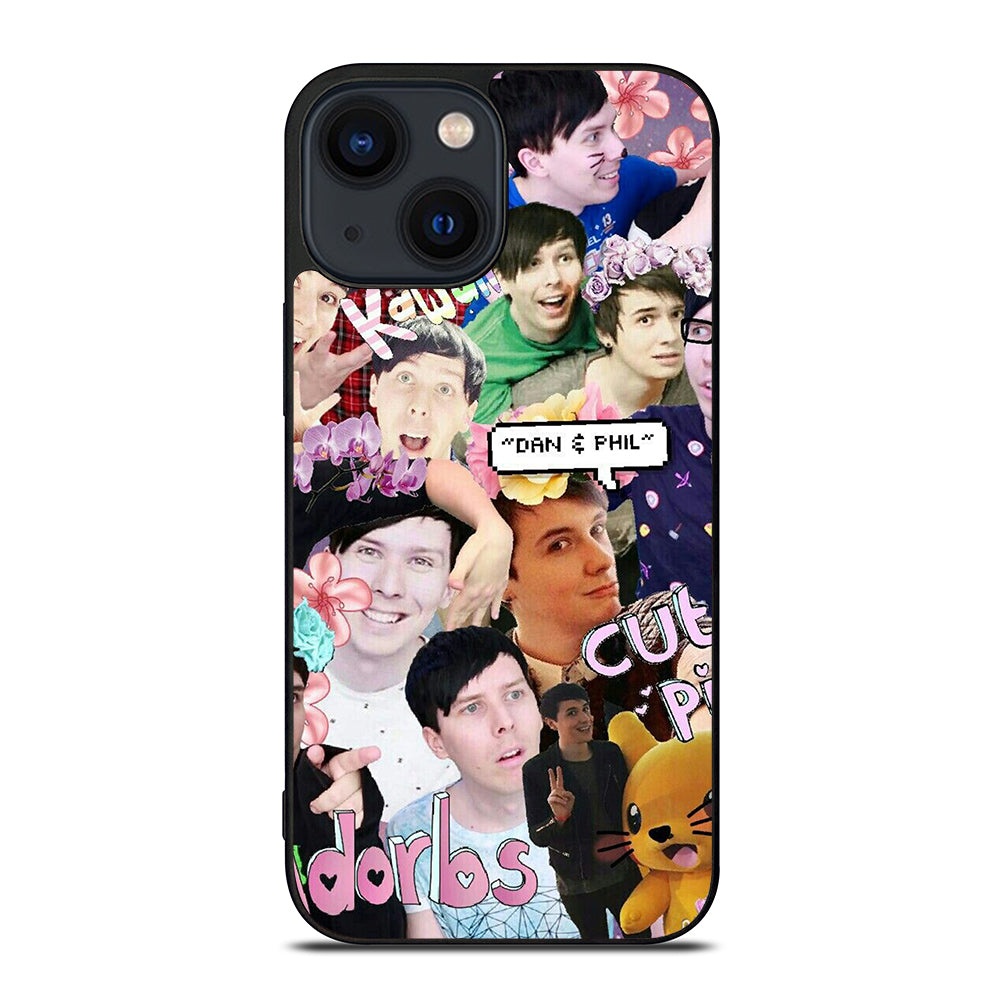 COLLAGE DAN AND PHIL 2 iPhone 14 Plus Case Cover
