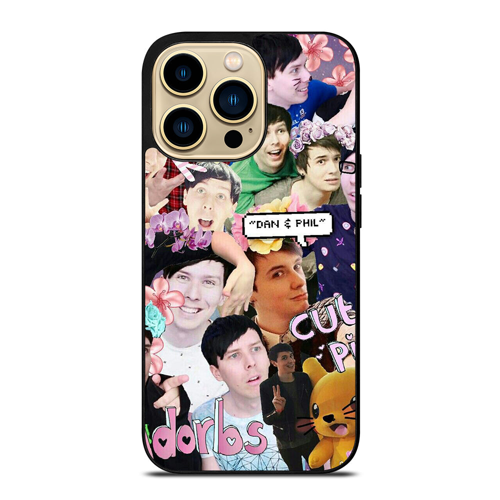 COLLAGE DAN AND PHIL 2 iPhone 14 Pro Max Case Cover