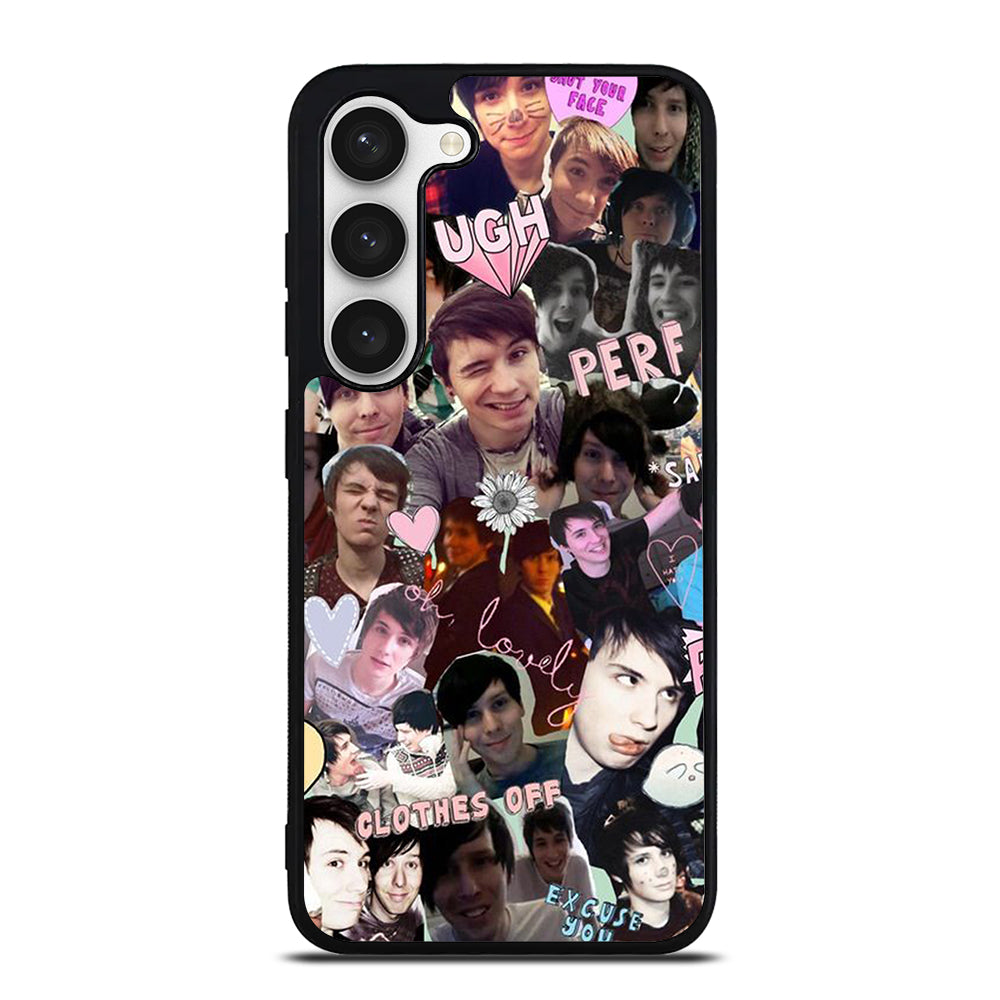 COLLAGE DAN AND PHIL Samsung Galaxy S23 Case Cover