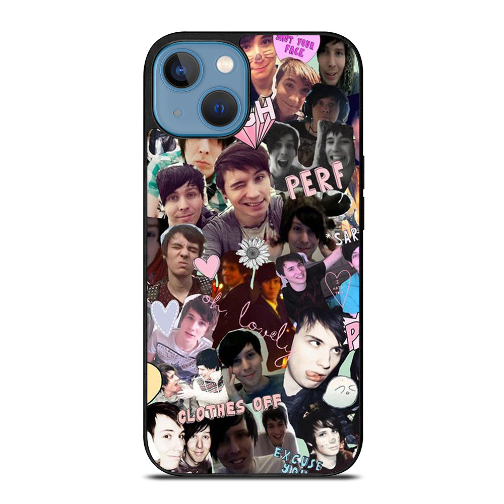 COLLAGE DAN AND PHIL iPhone 13 Case Cover