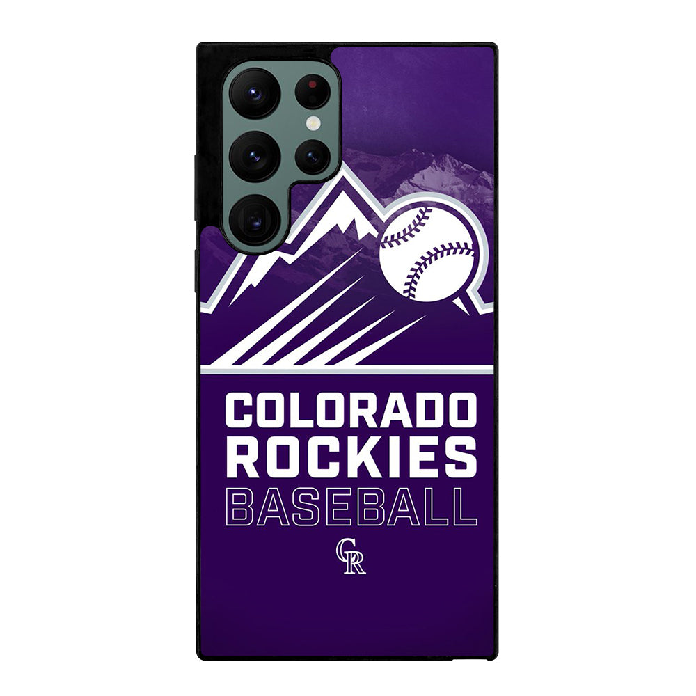 COLORADO ROCKIES BASEBALL 1 Samsung Galaxy S22 Ultra Case Cover