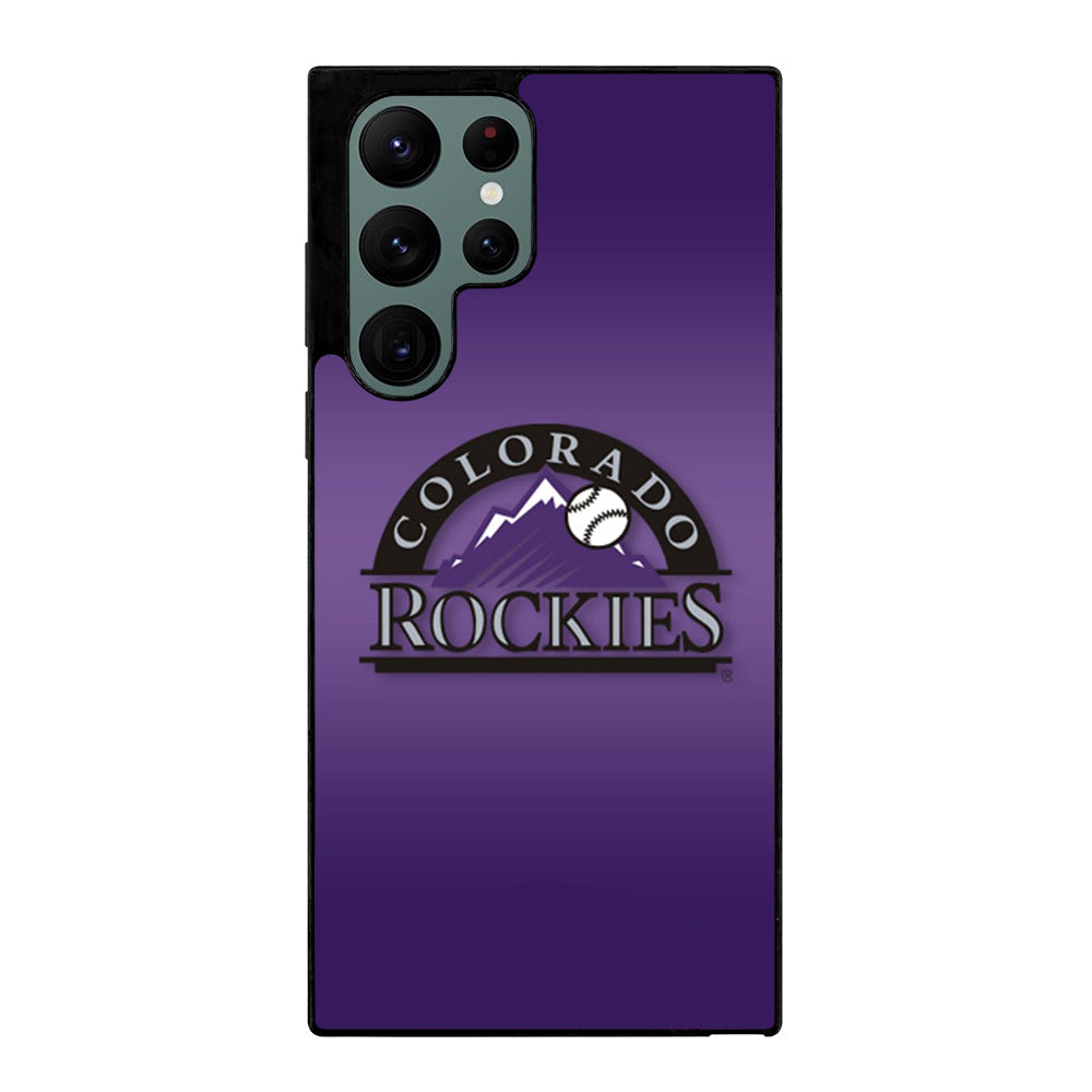 COLORADO ROCKIES BASEBALL 2 Samsung Galaxy S22 Ultra Case Cover