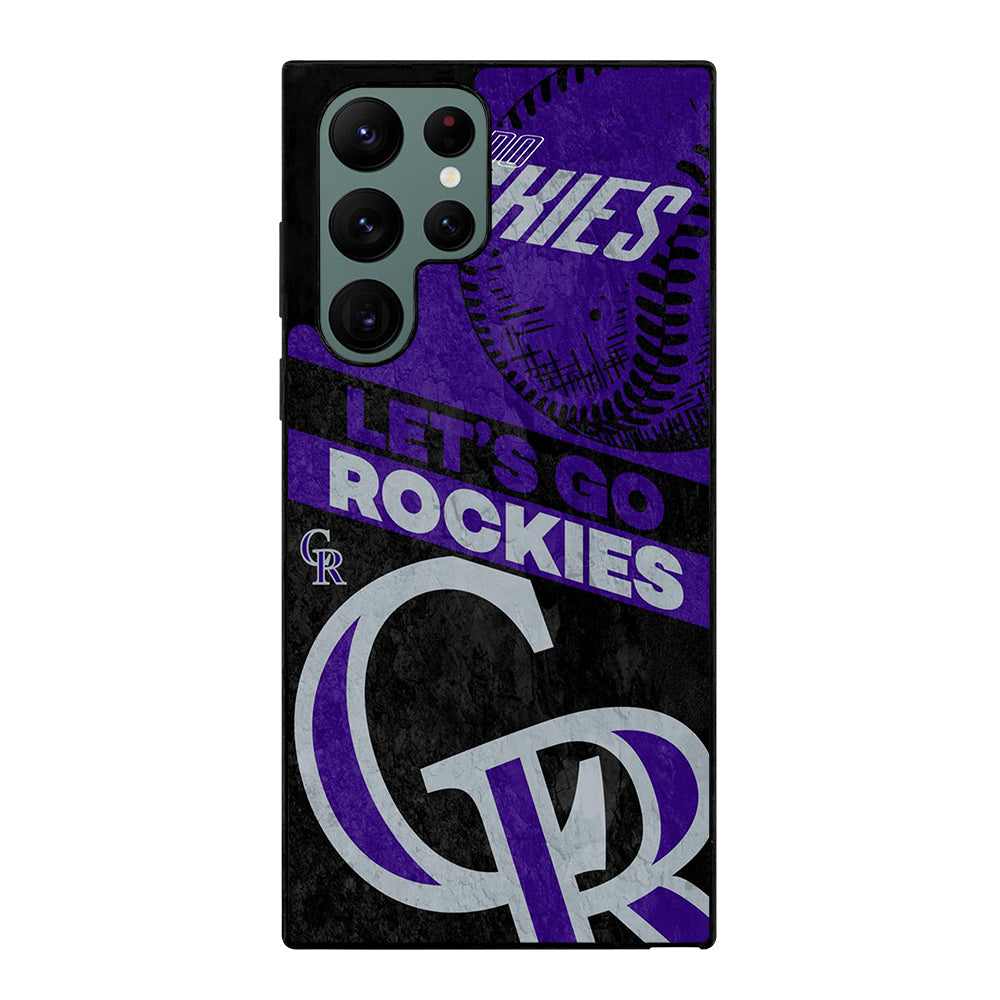 COLORADO ROCKIES BASEBALL 3 Samsung Galaxy S22 Ultra Case Cover