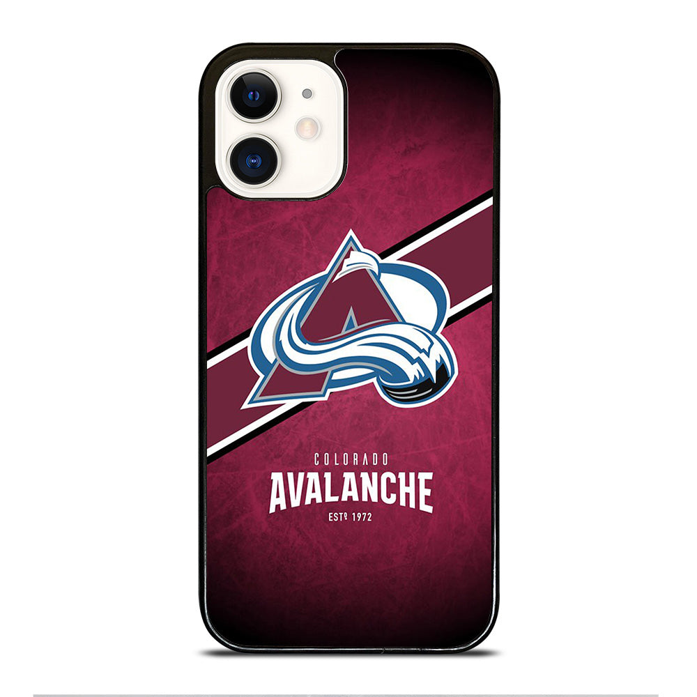 COLORADO AVALANCHE NHL LOGO 3 iPhone 12 Case Cover