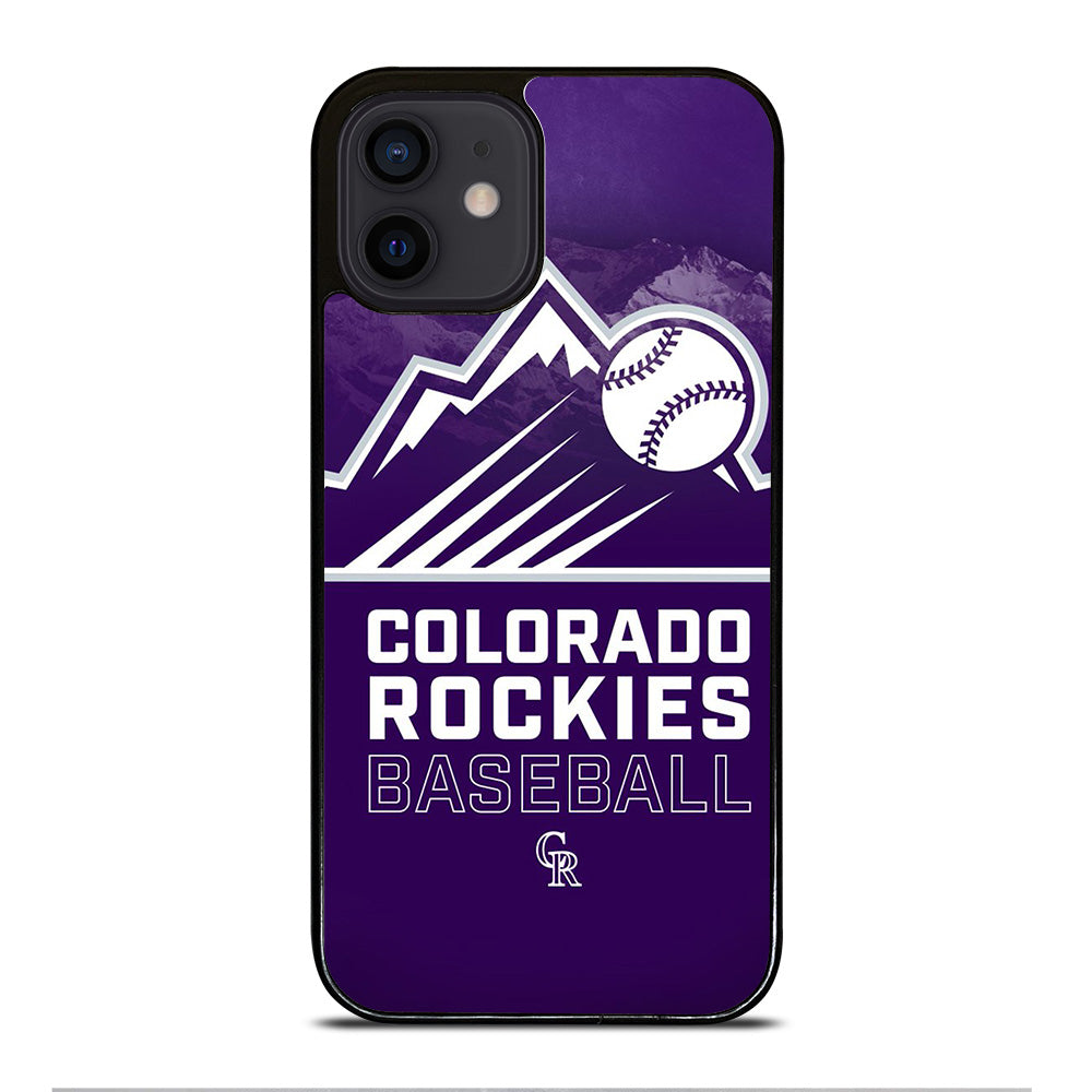 COLORADO ROCKIES BASEBALL 1 iPhone 12 Mini Case Cover