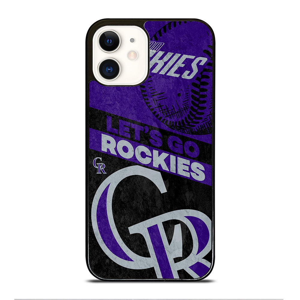 COLORADO ROCKIES BASEBALL 3 iPhone 12 Case Cover