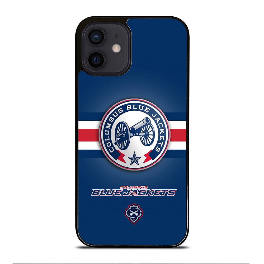 COLUMBUS BLUE JACKETS NHL LOGO 3 iPhone 12 Mini Case Cover